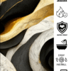 Black Gold Waterproof shower panels