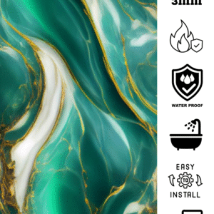Green water proof Bathroom sheets