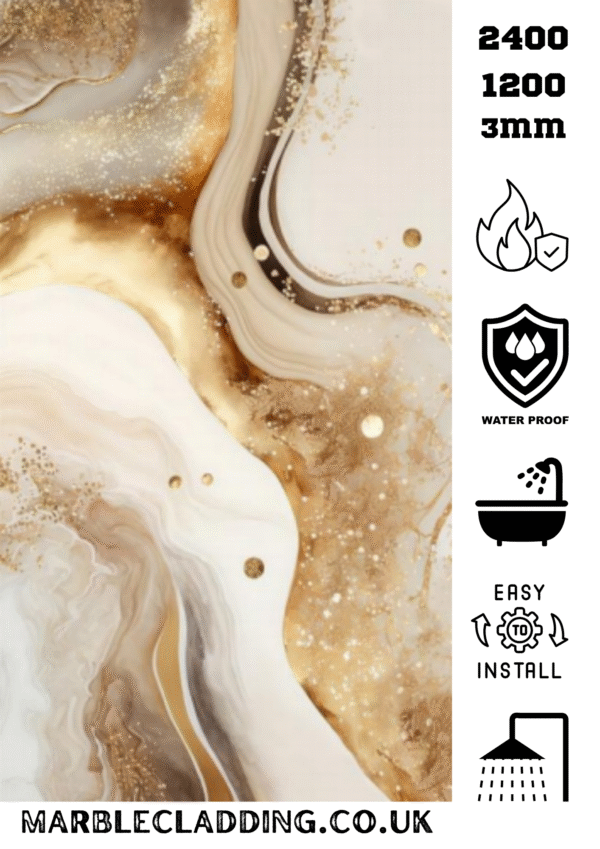 WHITE MARBLE CLADDING