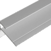 A shaped silver color
