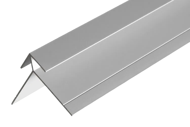 A shaped silver color