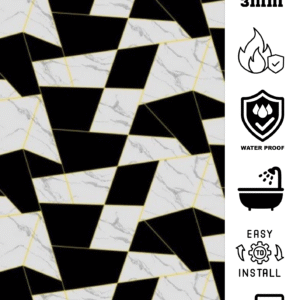 Black White Marble Cladding